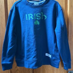 Life Is Good Blue Crewneck Sweatshirt